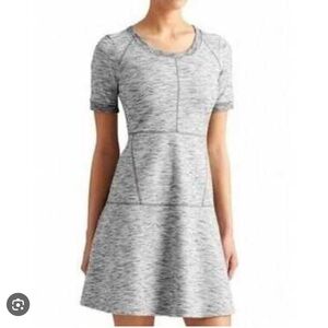 Athleta En Route Ponte Fit & Flare Dress
